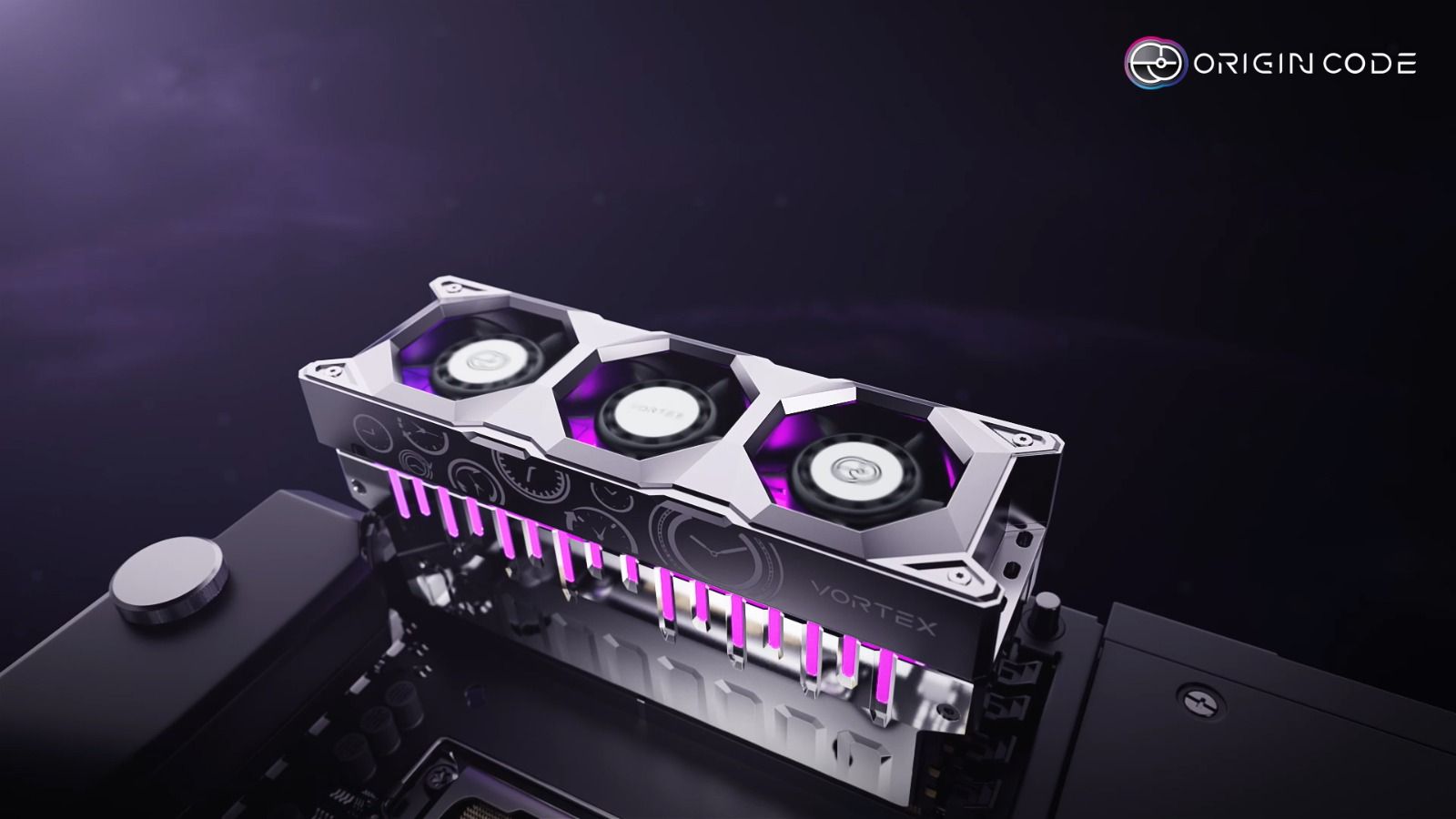 Tampilan Origin Code VORTEX DDR5
