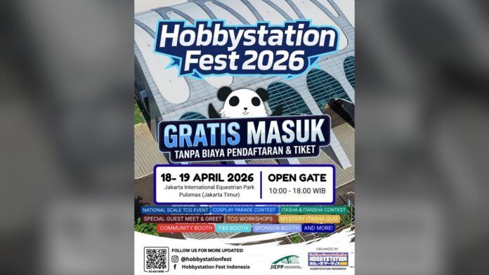 Kemeriahan Hobbystation Fest 2026 Siap Guncang Jakarta Akhir Pekan Ini Kemeriahan Hobbystation Fest 2026 Siap Guncang Jakarta Akhir Pekan Ini