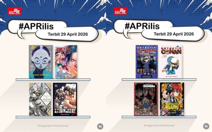 komik bocoran komik april 2026