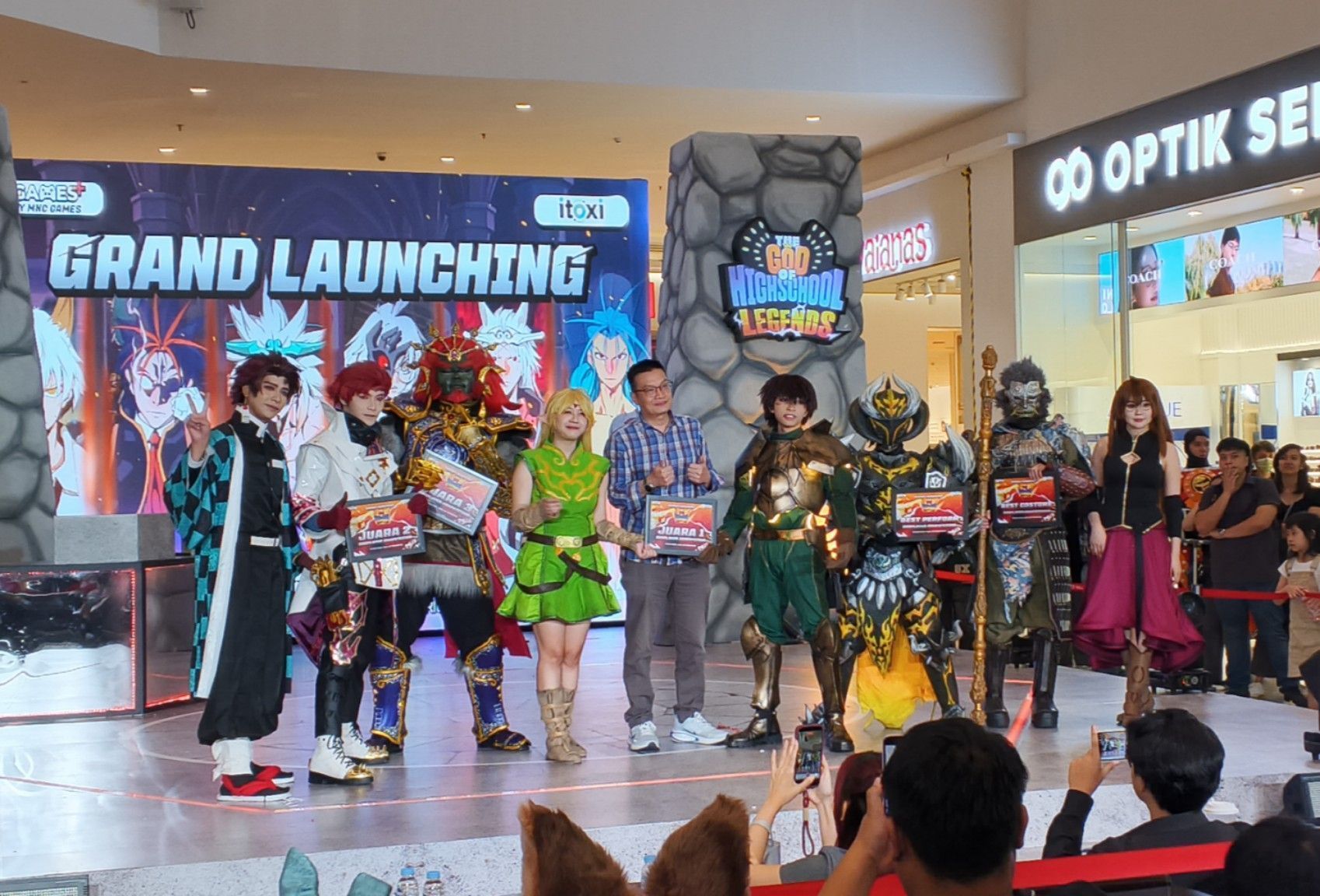 Cosplay Competition di Launching GOH Legends