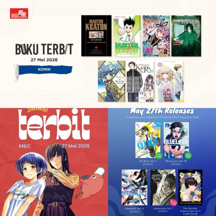 komik Jadwal Terbit Komik Tanggal 27 Mei 2026