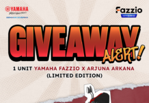 Motor Vtuber Ganteng? Inilah Kolaborasi Yamaha Fazzio x Arjuna Arkana di Comifuro 22! yamaha fazzio arjuna arkana
