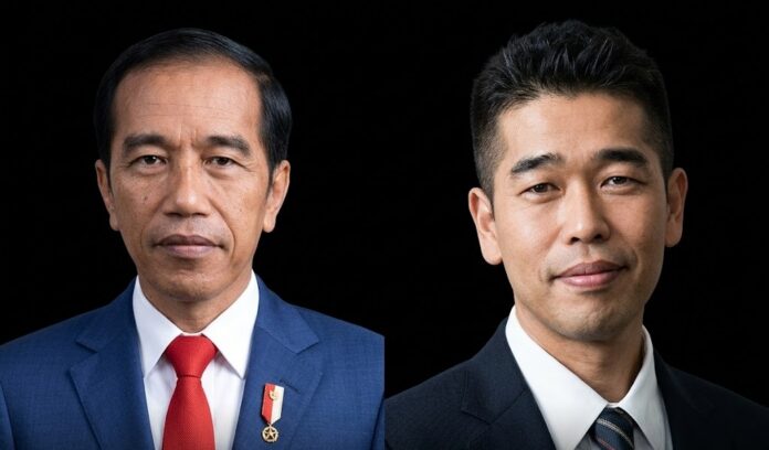 Kolase Photo Joko Widodo dan Noriyuki Makihara. (digabung menggunakan Gemini AI). Kolase Photo Joko Widodo dan Noriyuki Makihara. (digabung menggunakan Gemini AI).