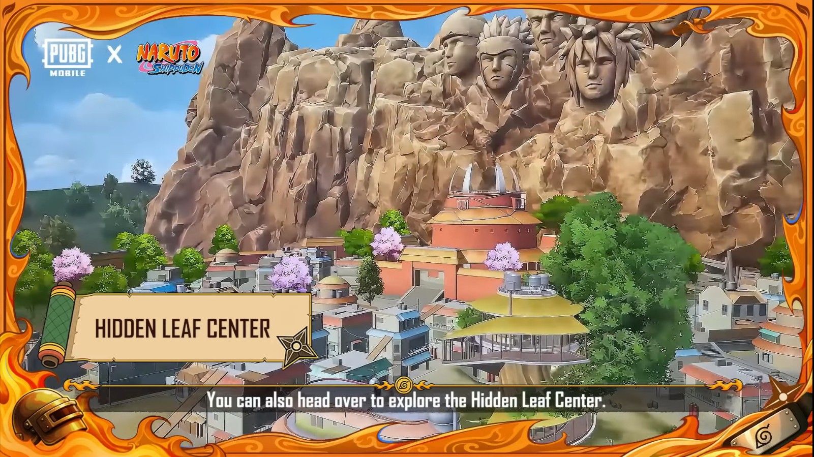 Tampilan Desa Konohagakure di PUBG Mobile