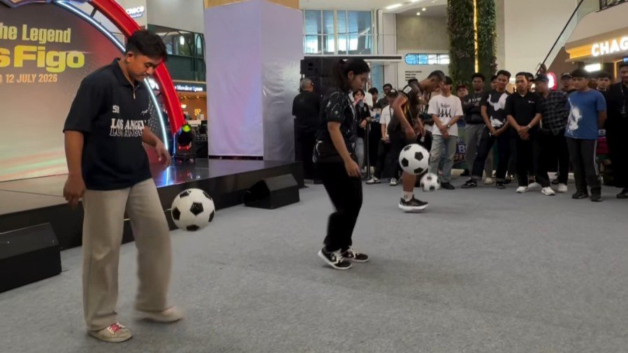Juggling competition di Pesta Bola HGI 2026