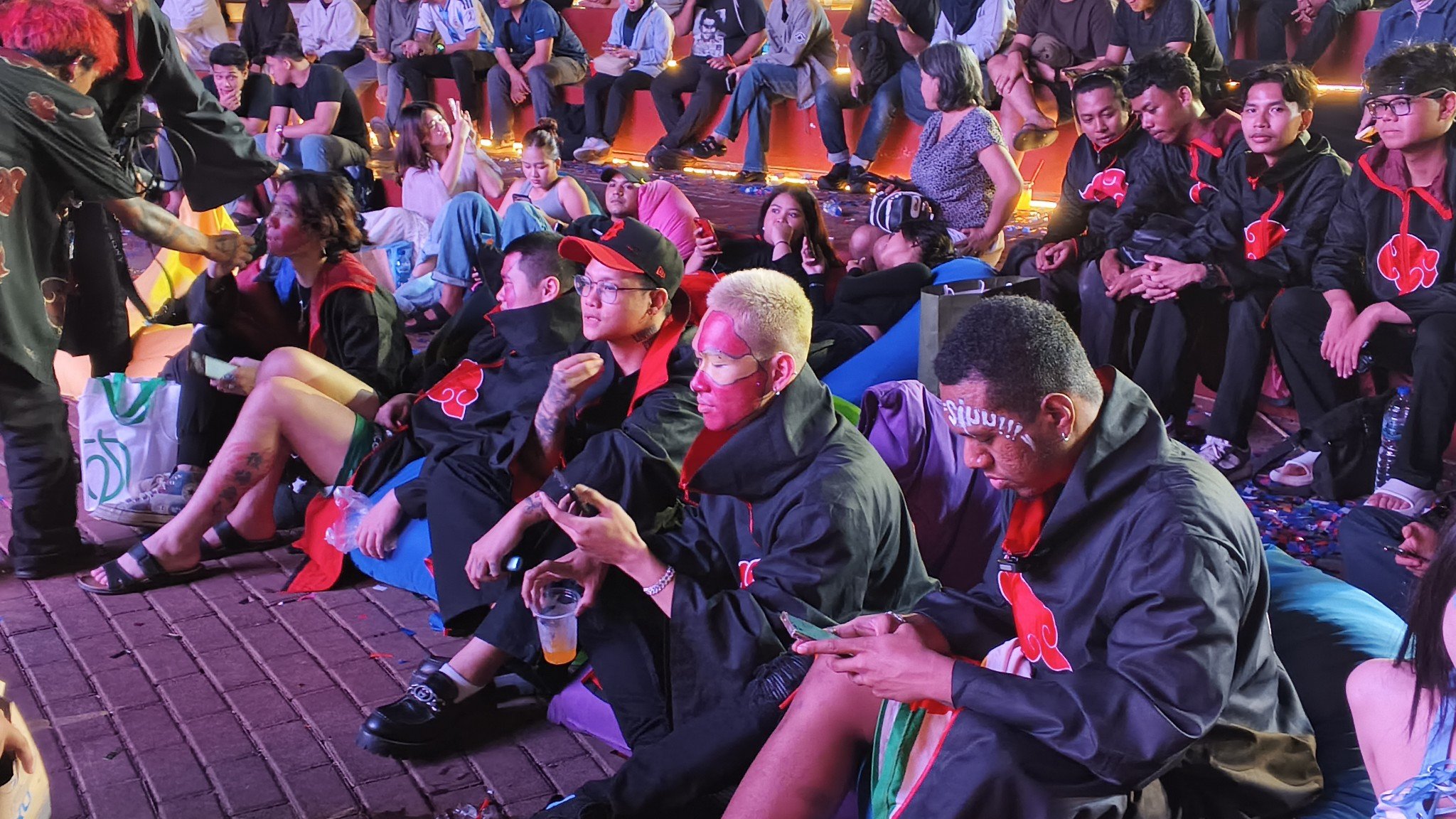Ericko Lim bersama Akatsuki Red Cloud ramaikan nobar
