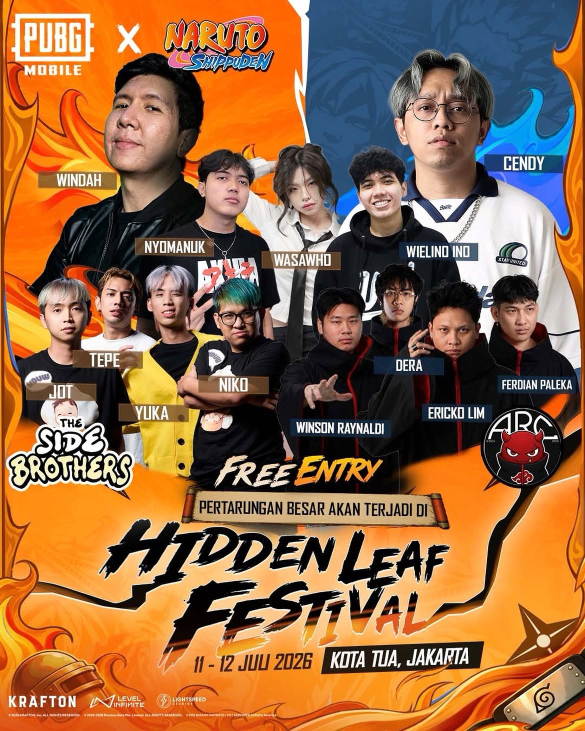 Influencer Match akan meramaikan event PUBG Mobile di Kota Tua