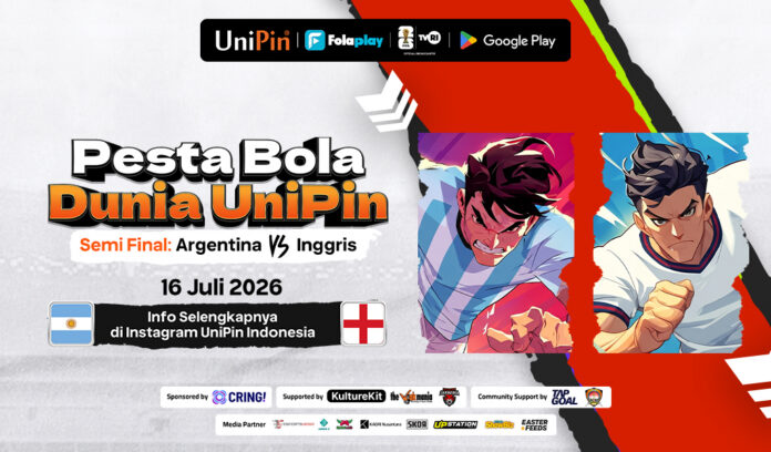 UniPin Gelar Nobar Pesta Bola Dunia 2026 untuk Komunitas Game dan Sepak Bola UniPin Gelar Nobar Pesta Bola Dunia 2026 untuk Komunitas Game dan Sepak Bola