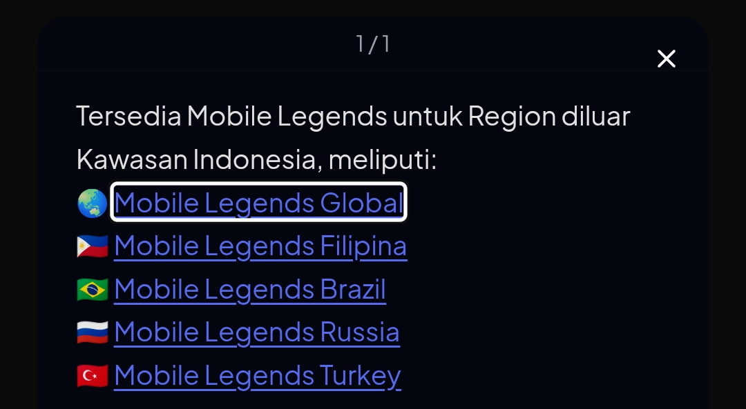 TopupKuy hadirkan pilihan region bagi yang punya akun di luar global