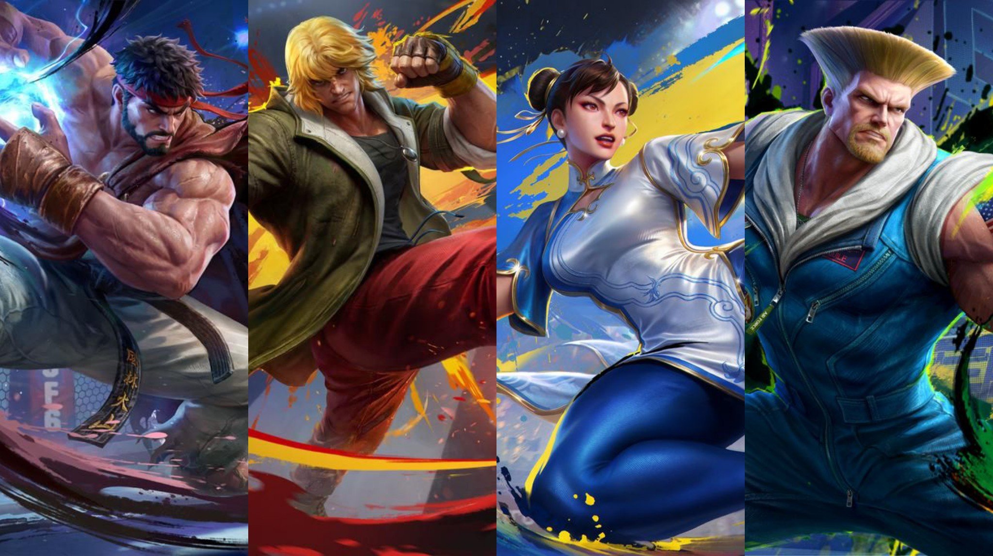 Karakter yang ada di kolaborasi MLBB x Street Fighter 6